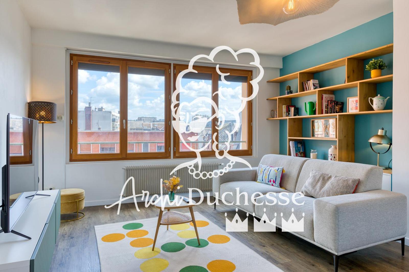 Juliette : *Logement Avec Balcon* Apartman Rouen Kültér fotó