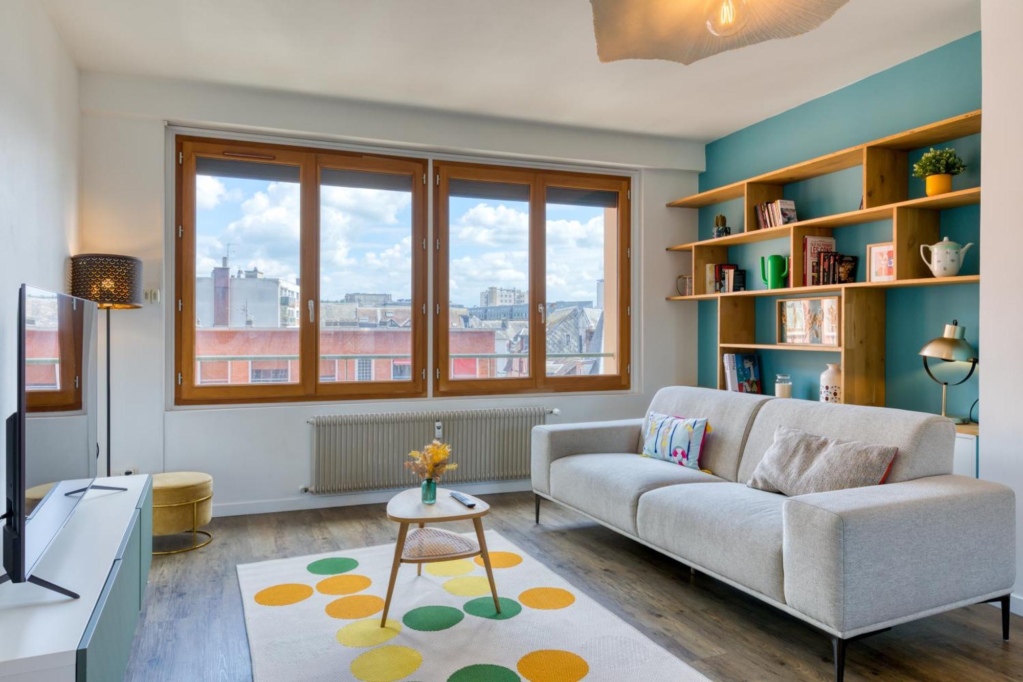Juliette : *Logement Avec Balcon* Apartman Rouen Kültér fotó