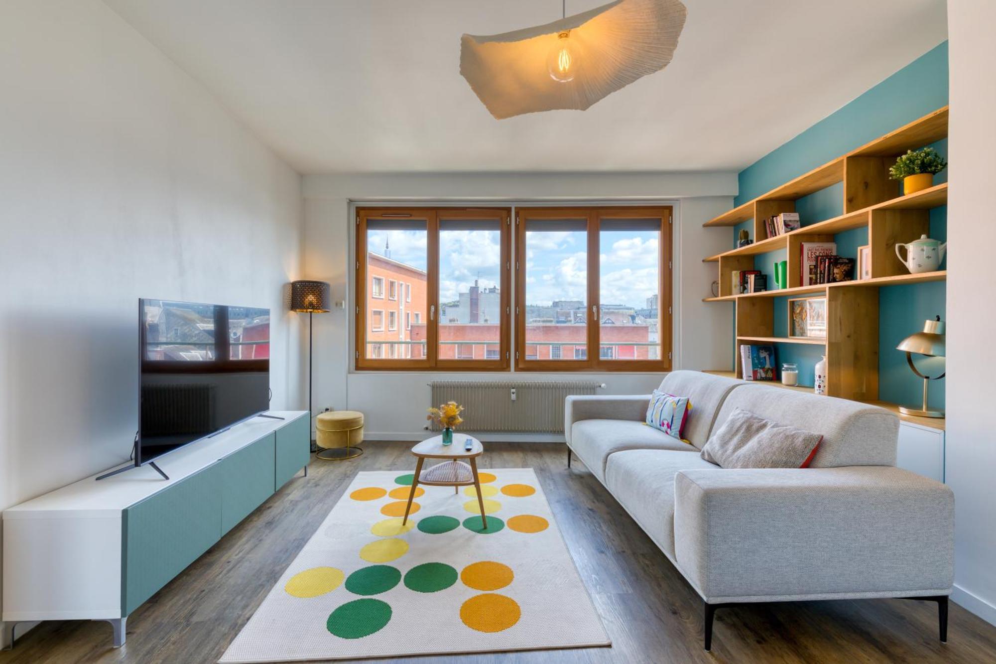 Juliette : *Logement Avec Balcon* Apartman Rouen Kültér fotó
